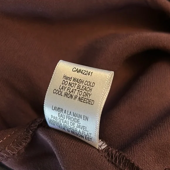 NWT Young Fabulous & Broke Findlay Satin Cargo Carpenter Pants in Raisin - M - Picture 15 of 16